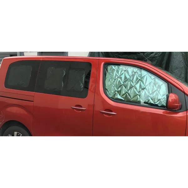 Thermomatte Beifahrerfenster von außen